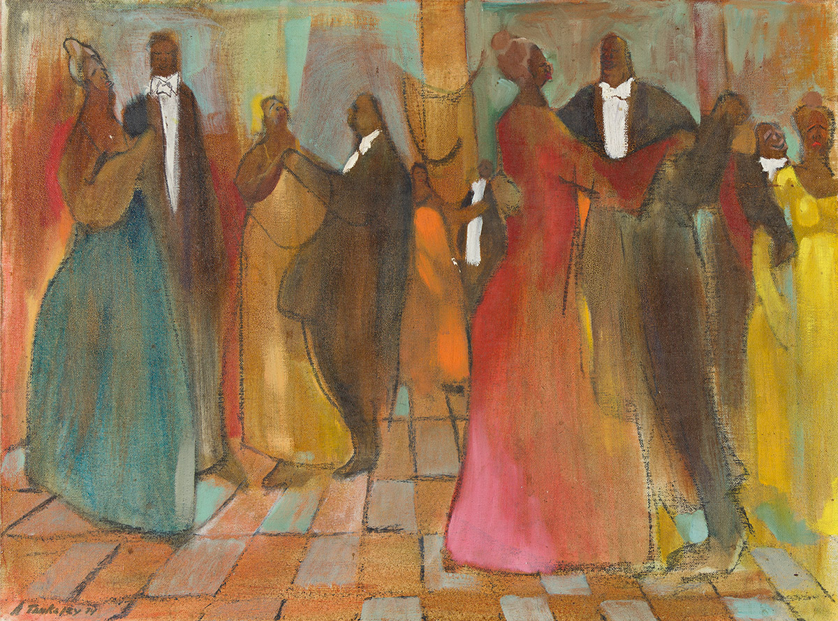 ANN TANKSLEY (1934 - ) Untitled (Formal Dance).